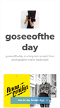 Mobile Screenshot of goseeoftheday.com